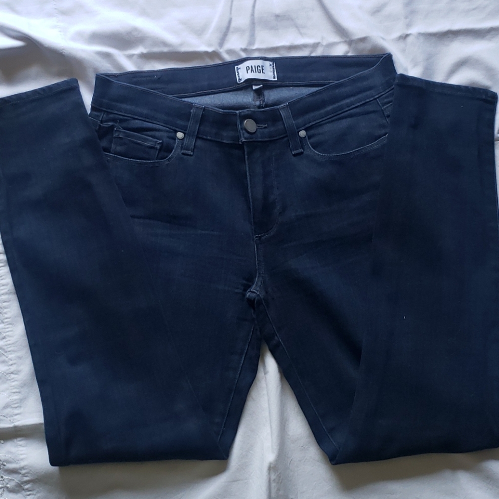 Paige soft stretchy skinny jeans size 30
